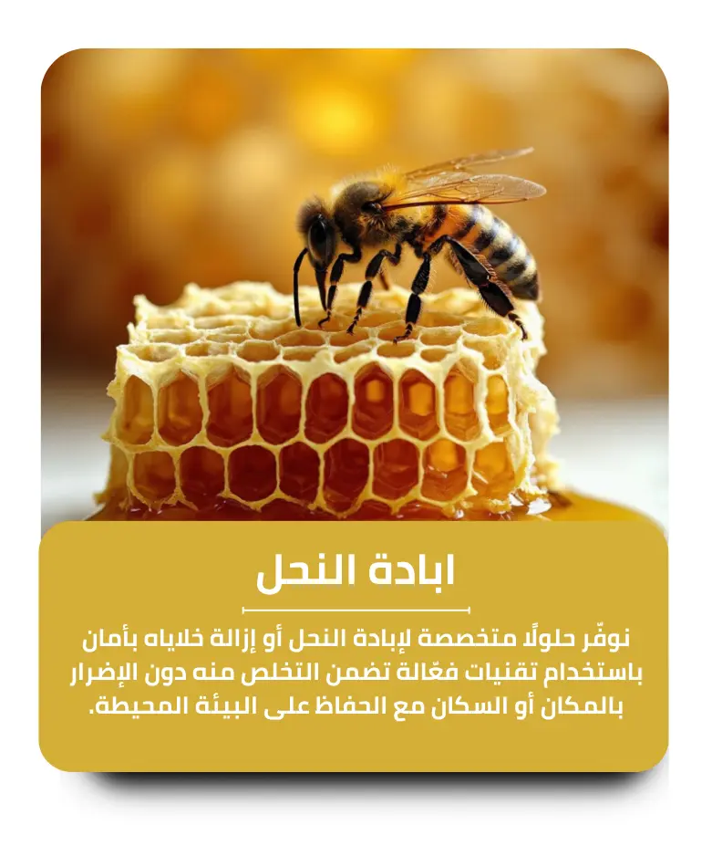 مكافحة النحل