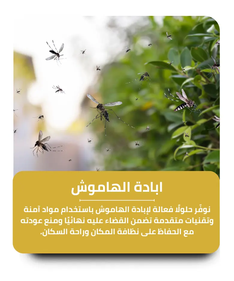 مكافحة الهاموش